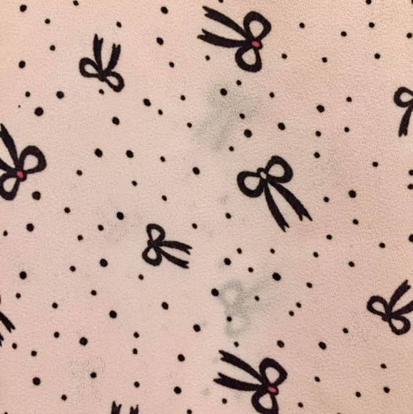 SMART SET Women's Black Ribbon Design Spaghetti Strap Camisole M - Picture 5 of 5